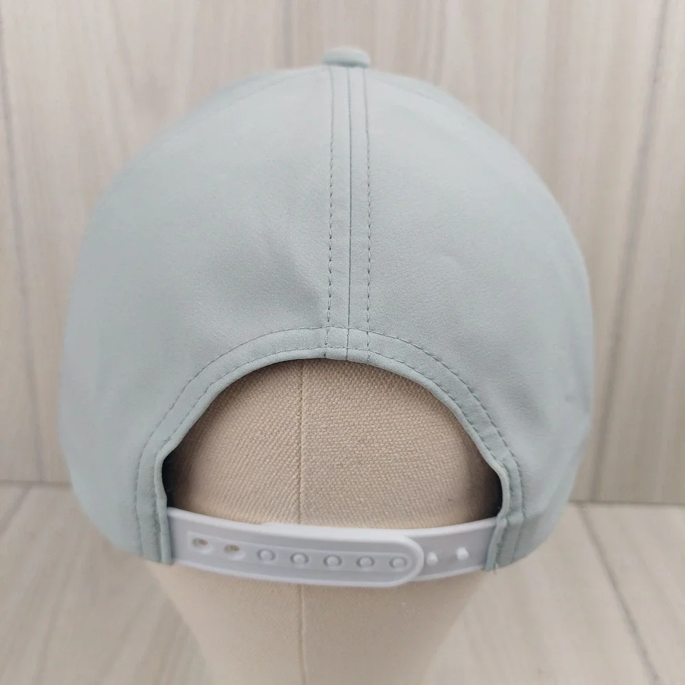 Swannies Golf Snapback Hat Unisex OSFA Light Blue Embroidered Swan Logo